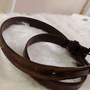Dockers brown leather belt. Made in USA.